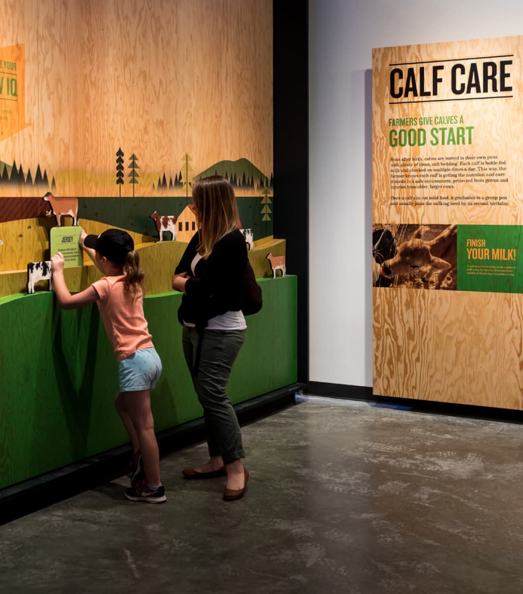 Kids at Creamery Farm Exhibit Hall