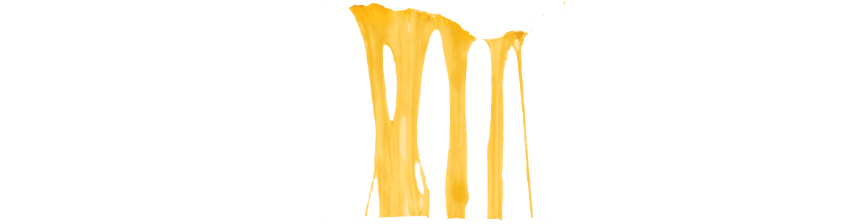 cheese stretching between the grilled cheese sandwich and the product