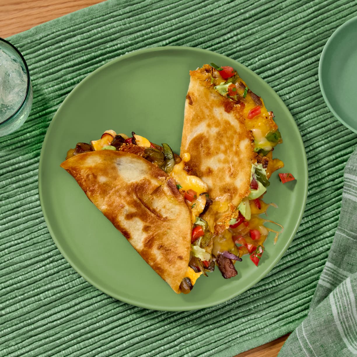 Baked Cheese & Steak Tacos