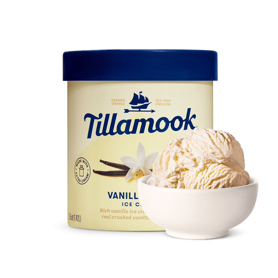 Tillamook Vanilla Bean Ice Cream