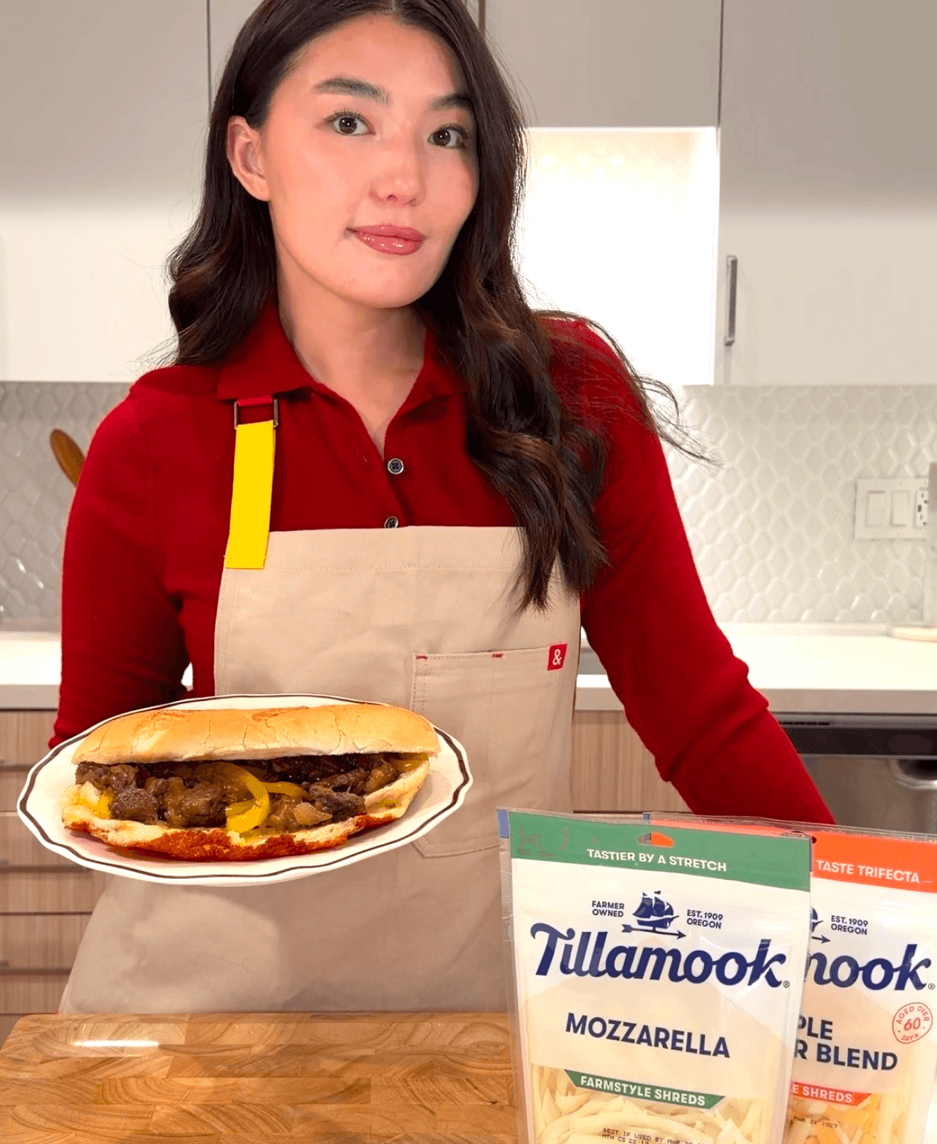Crispy Cheese Skirt Cheesesteak