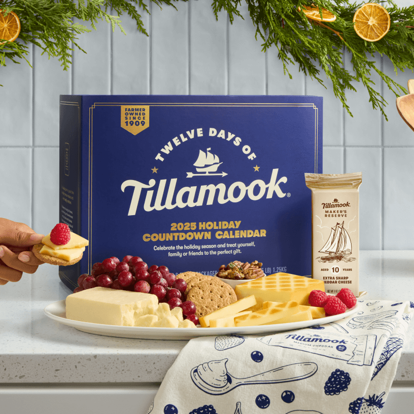 12 Days of Tillamook Countdown Calendar