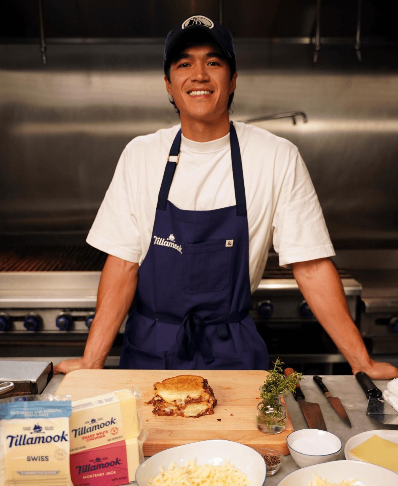 French onion grilled cheese