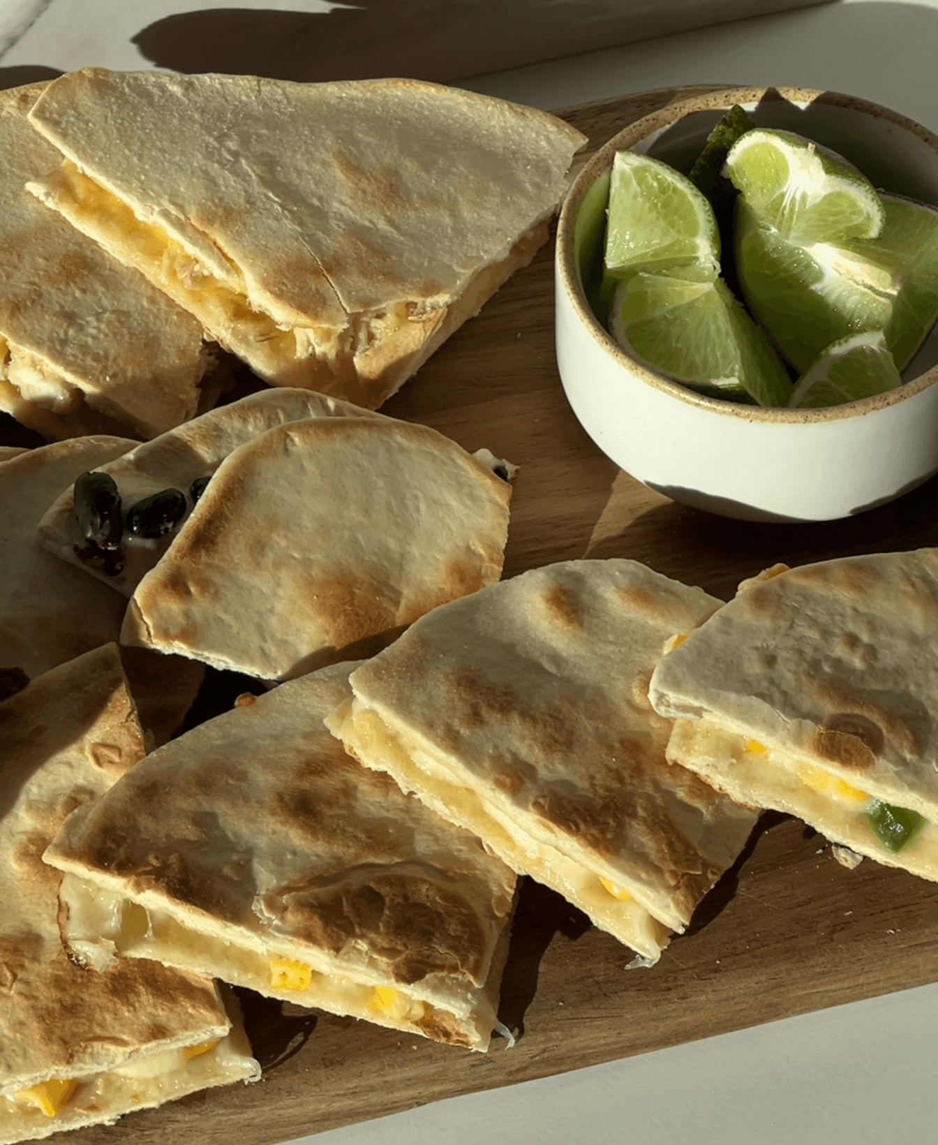 Caraway Collab Recipe - Game Day Quesadilla Bite