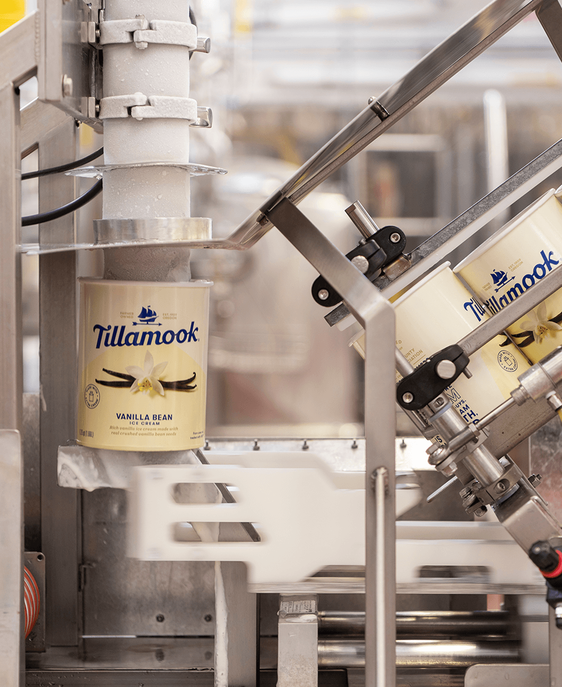 Tillamook ice Cream manufacturing