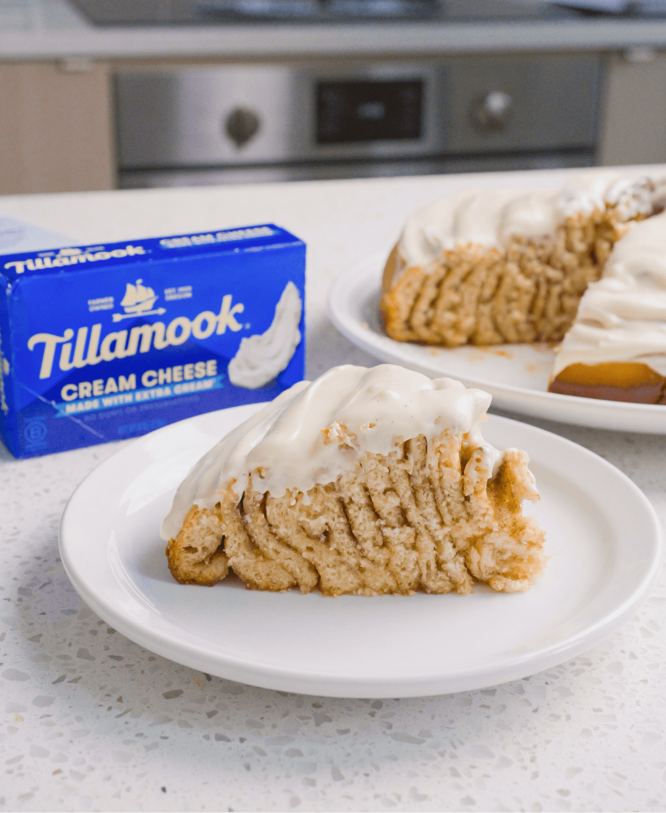Giant Cinnamon Roll Cake