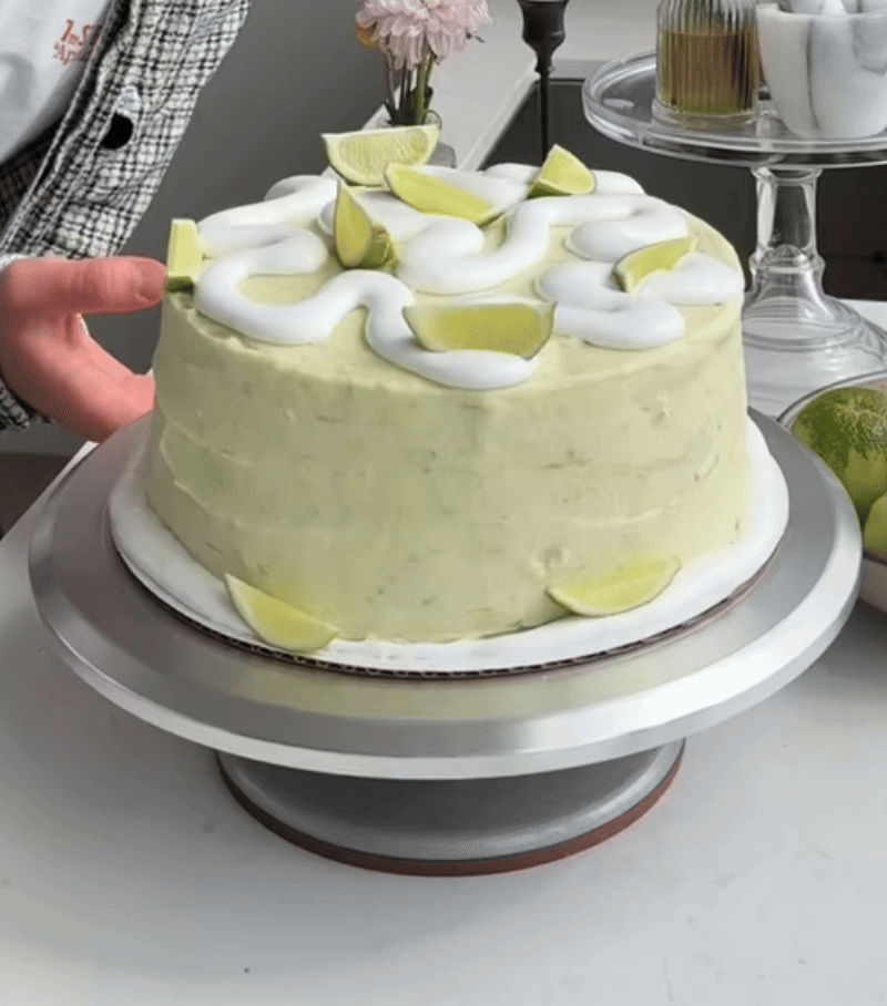 Key lime cake hero slide