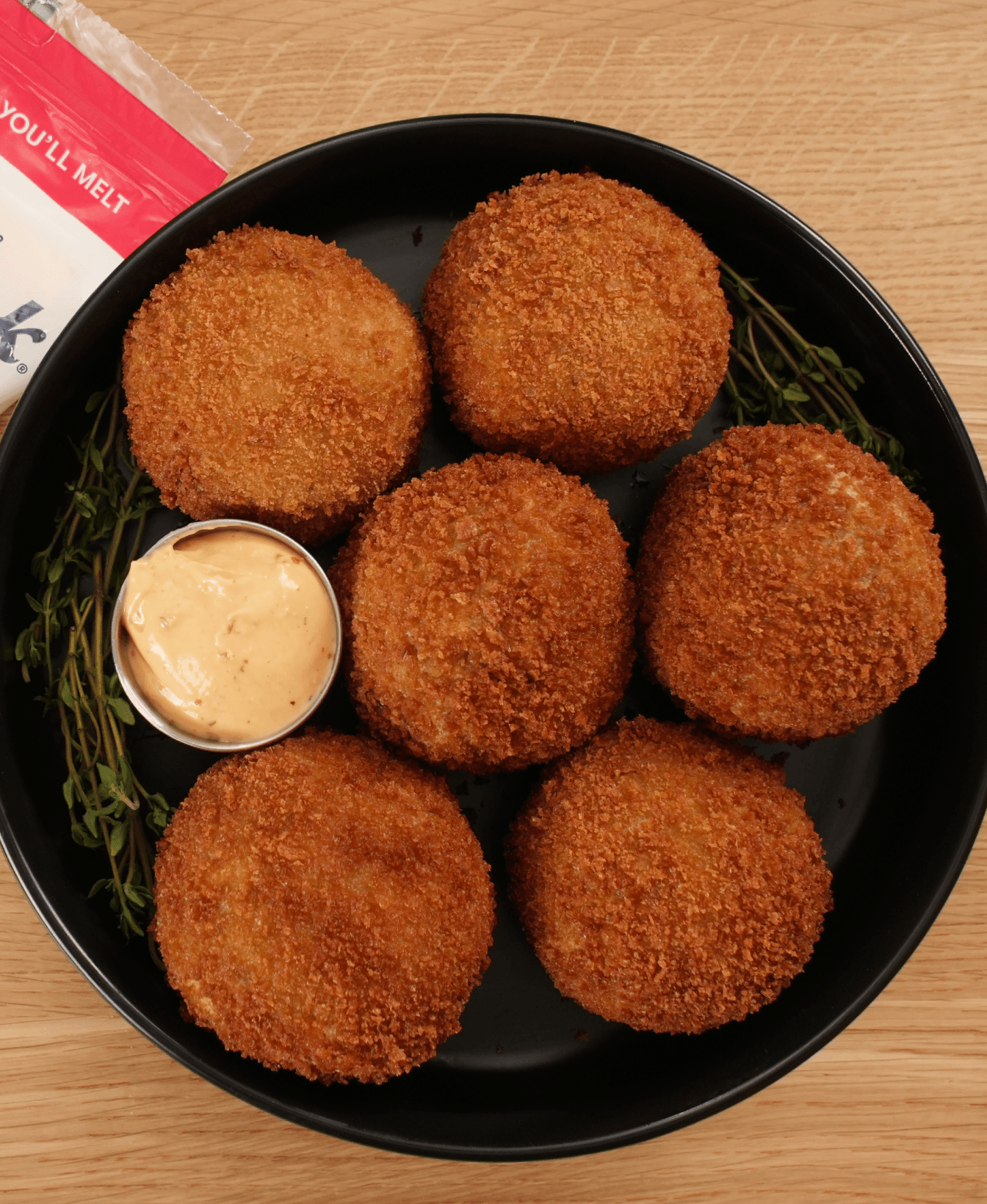 Stuffed plantain balls hero image