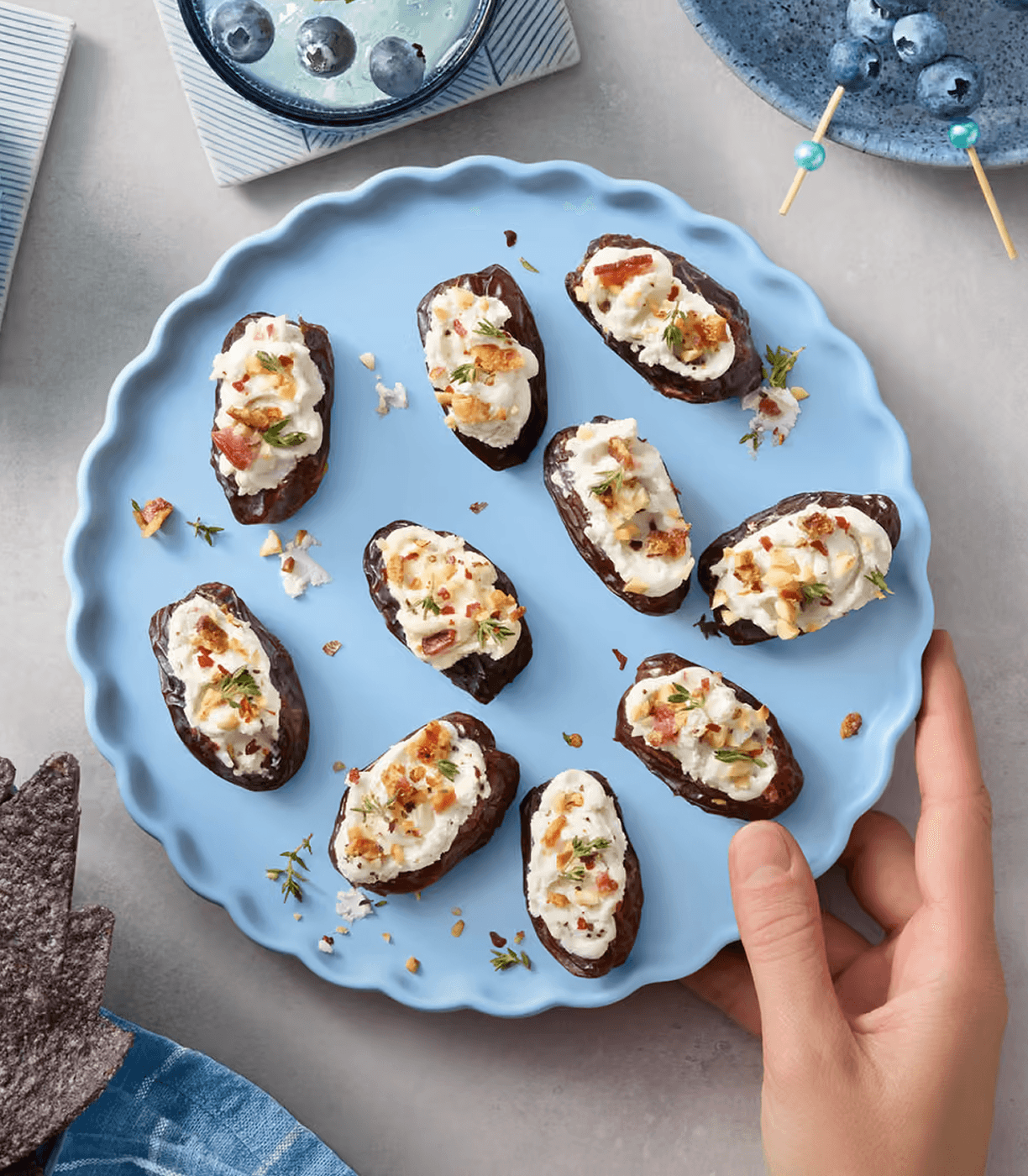 Cream Cheese Crostinis