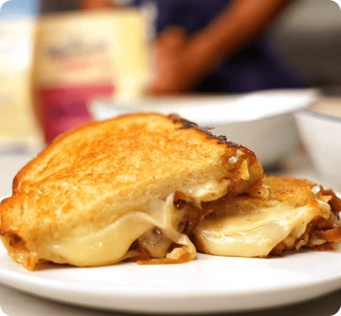 French Onion Grilled Cheese