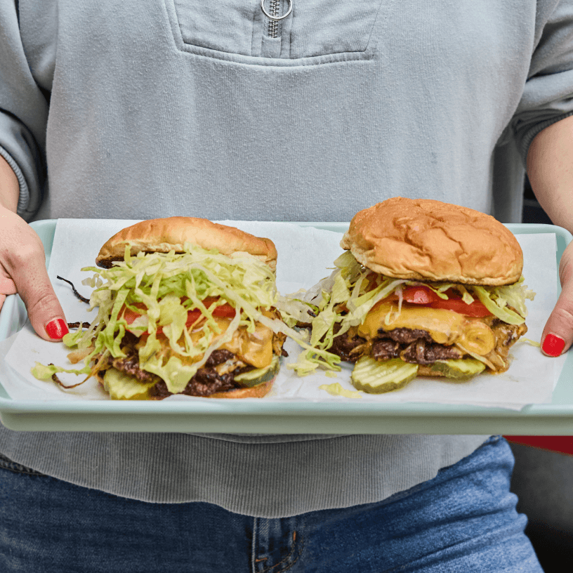 Smashed Butter Burgers