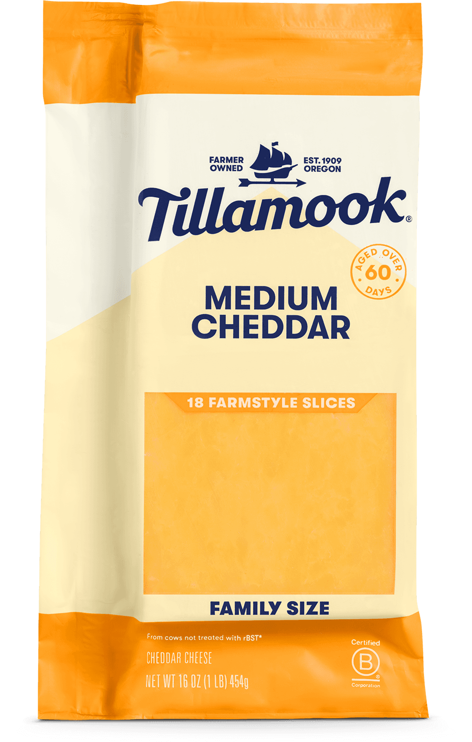 Medium Cheddar Cheese Slices