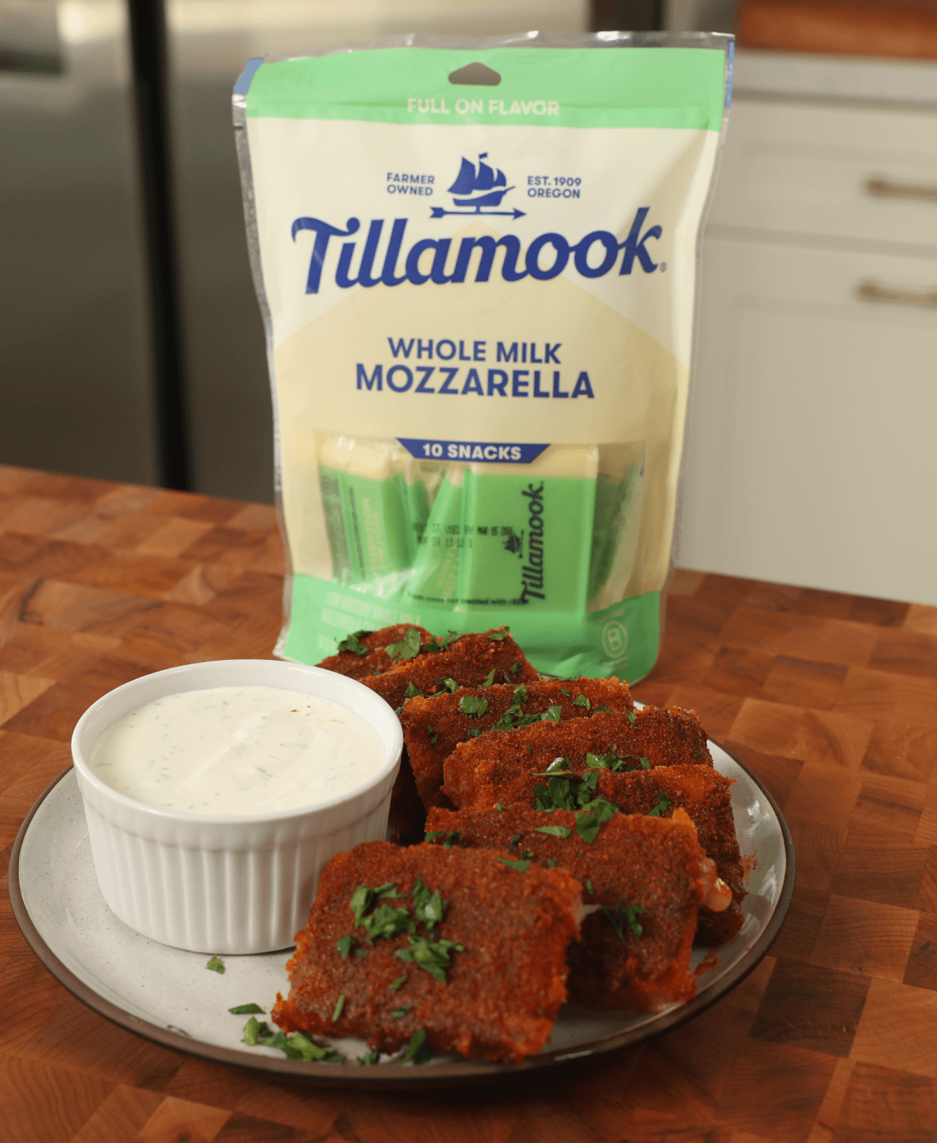 Nashville Hot Fried Mozzarella Bites