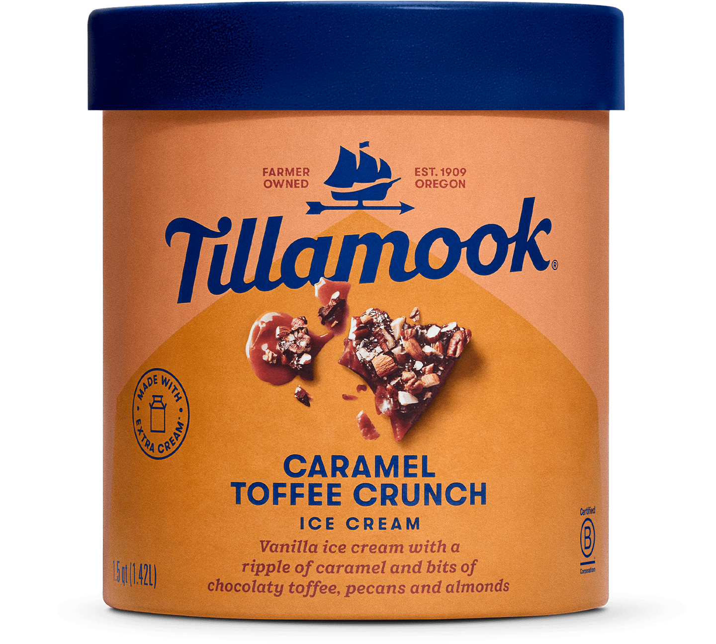 Caramel Toffee Crunch Ice Cream