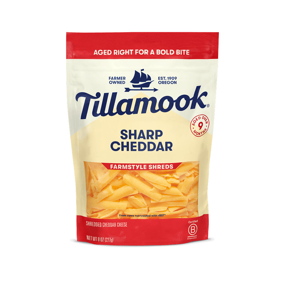 Sharp White Sharp White Cheddar Cheese Portions - Tillamook